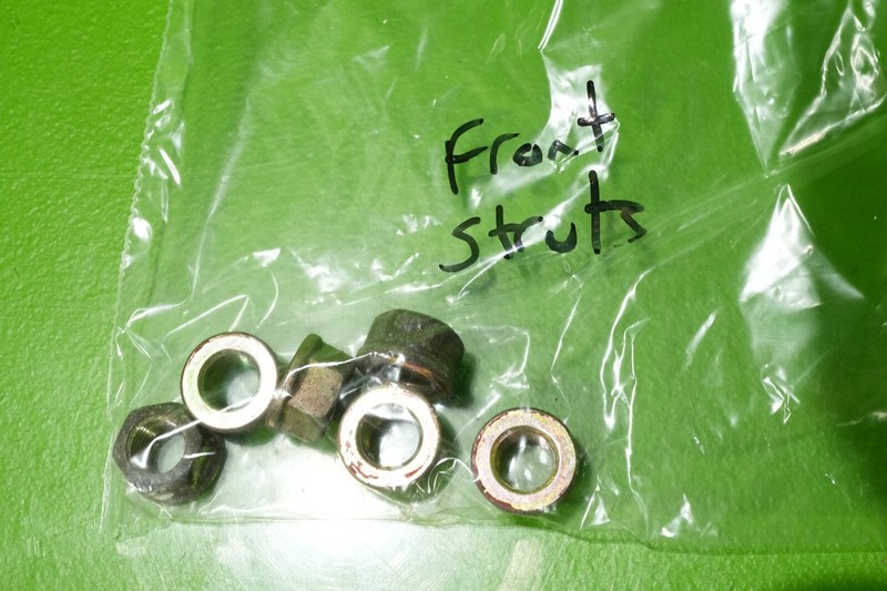 92-96 Prelude OEM front strut mount nuts SET