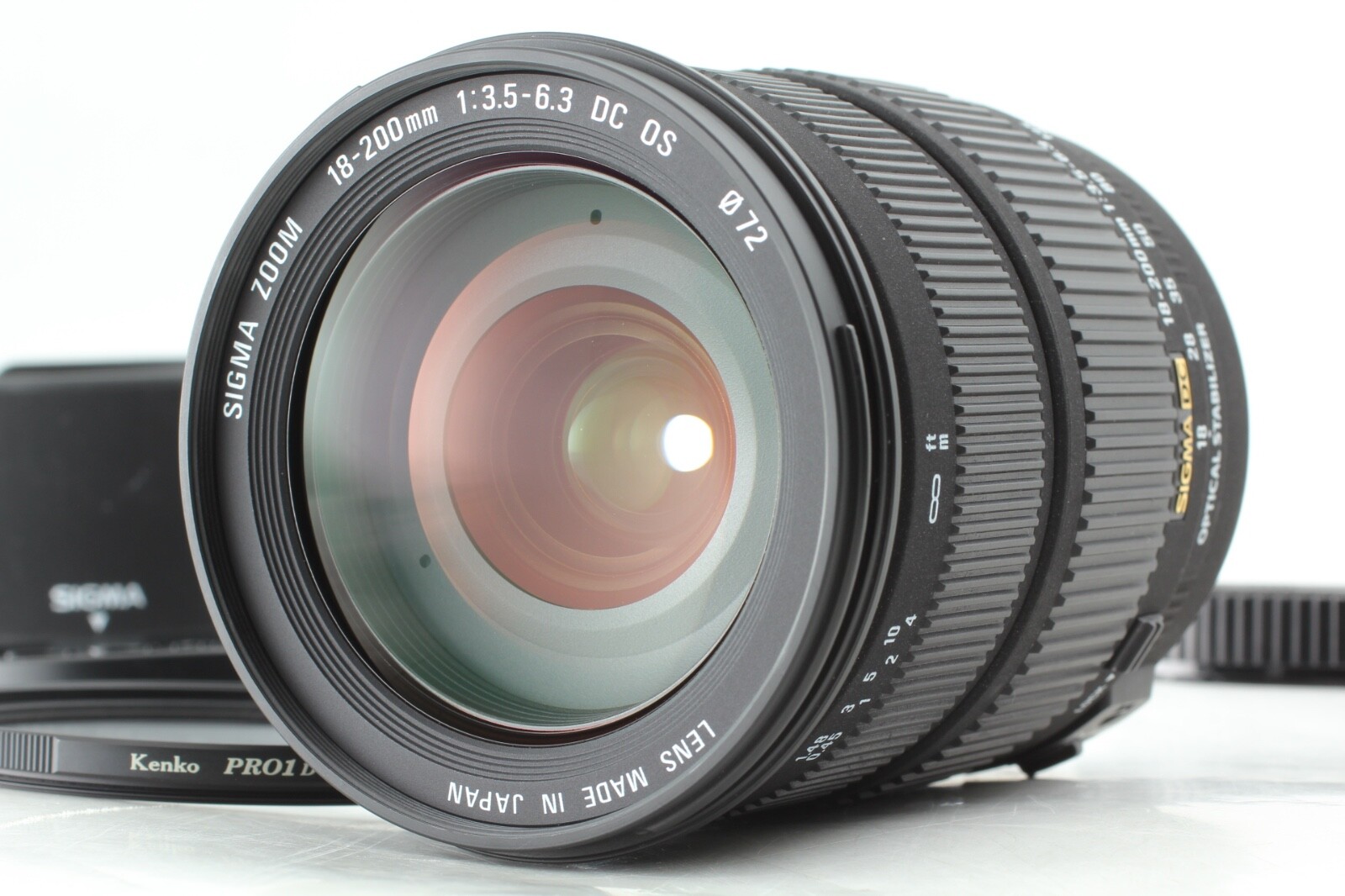 SIGMA ZOOM 18-200mm 1:3.5-6.3 DC OS 良品 Sigma 18-200mm f/3.5-6.3 DC OS HSM Lens for Nikon Digital