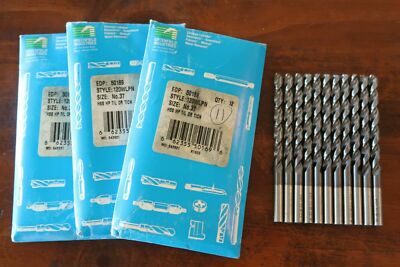 1 pcs GREENFIELD 0.258'' Parabolic Taper Length TiCN Coated Drill 120WLPN  USA
