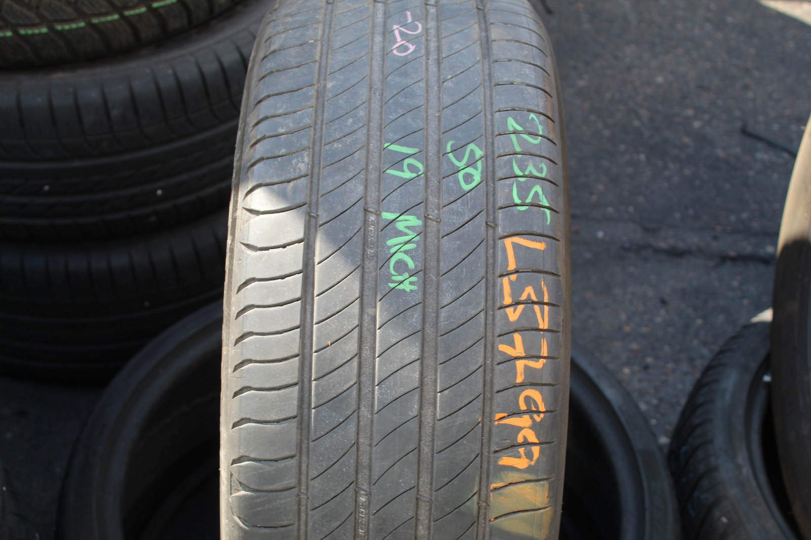 235 50 19 Michelin, Primacy 4 S1, XL 103V, x1 Single Tyre 5.0mm (F1_tyres) L3799