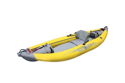 ADVANCED ELEMENTS Strait Edge Inflatable Kayak Yellow/Gray