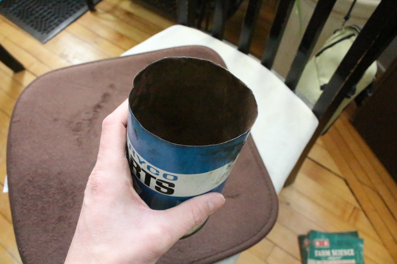 Vintage Chrysler Chryco Parts 1 Quart Metal Oil Can Advertising ATF Car Truck