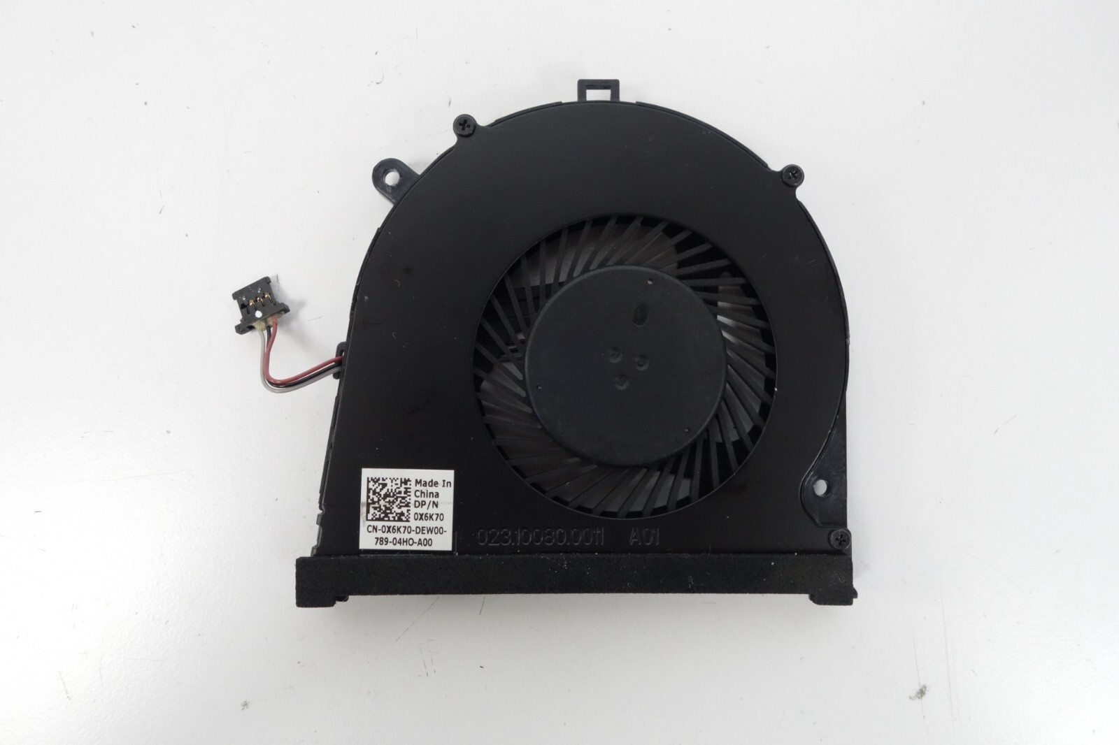 Ventilateur Original Dell Latitude 3480 – 023.10080.0021, 0X6K70