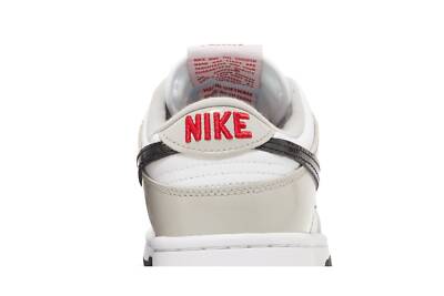 Pre-owned Nike Wmns Dunk Low 'light Iron Ore Black' Dq7576-001 In Light Iron Ore/black/white/university Red