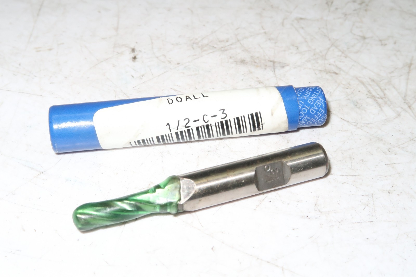 WOLVERINE DOALL 3/16" VHS Tapermill 1/2 Degree HSS Taper End Mill 1/2C