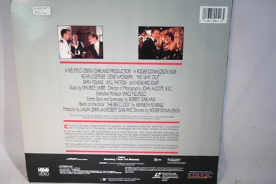 Laserdisc {f} * No Way Out * Kevin Costner Gene Hackman Sean Young