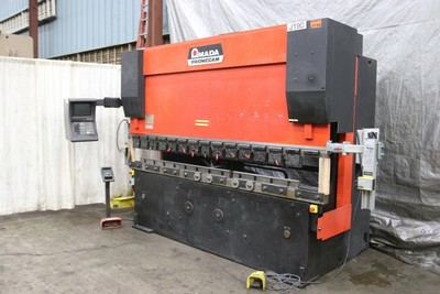 Amada CNC Press Brake HFB 1003 100 / 110 Ton x 10ft 1998 8 axis