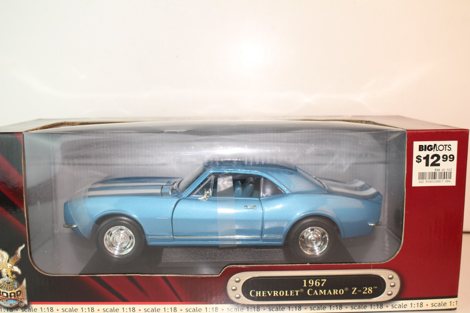1:18th Scale Yat Ming Road Legends 1967 Chevrolet Camaro Z