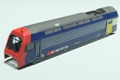 E125 1x Gehäuse für SBB 450 052-6 S-Bahn rot blau