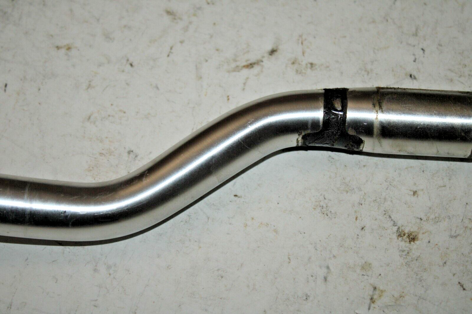 TranzX Components MTB Handlebar 25.4mm 63cm 2" Riser Bar Silver Fast USA Shipper