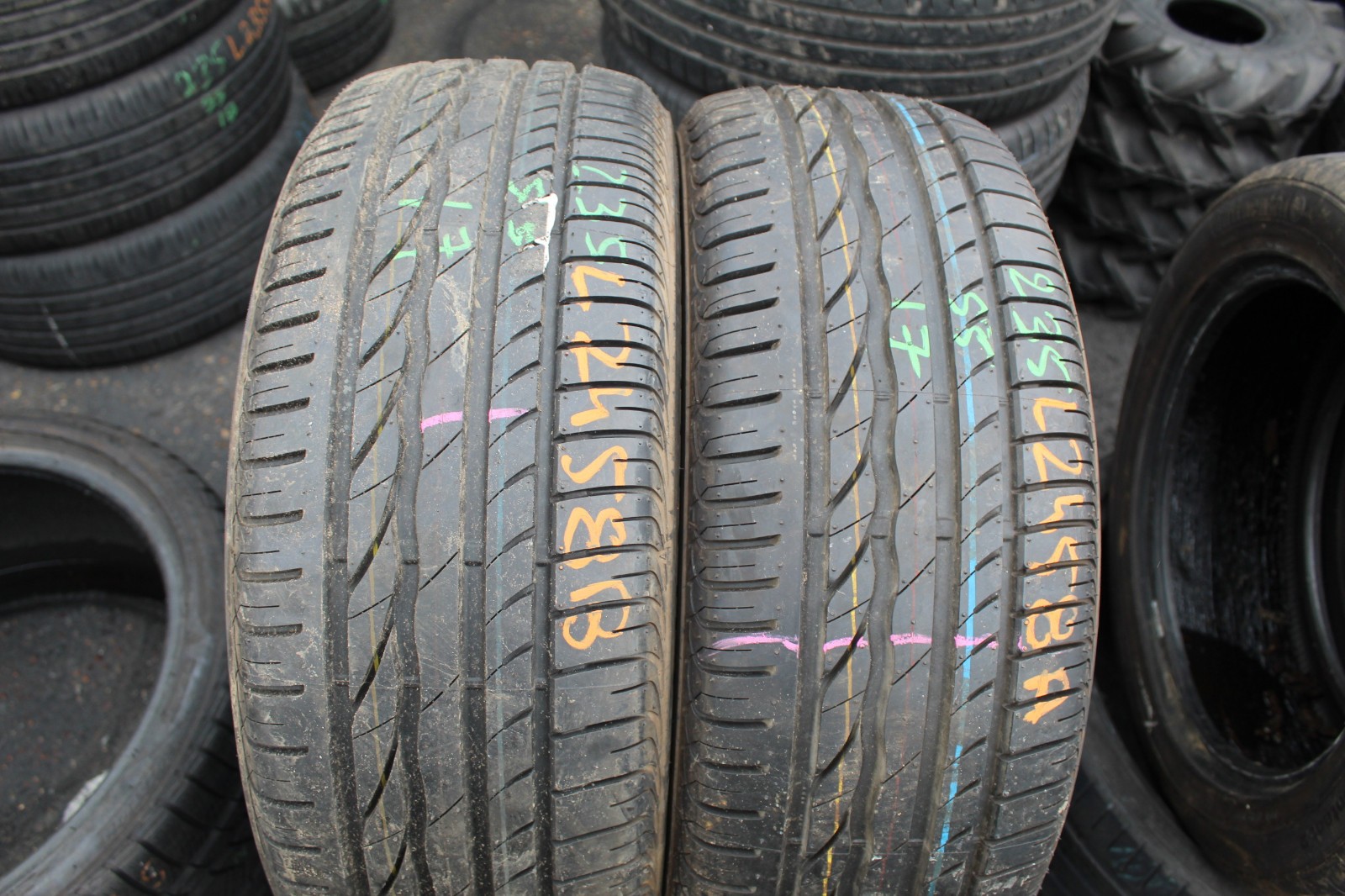 New 235 55 17 Bridgestone, Turanza ER300, 103V, x2 A Pair (F1_tyres) L2458