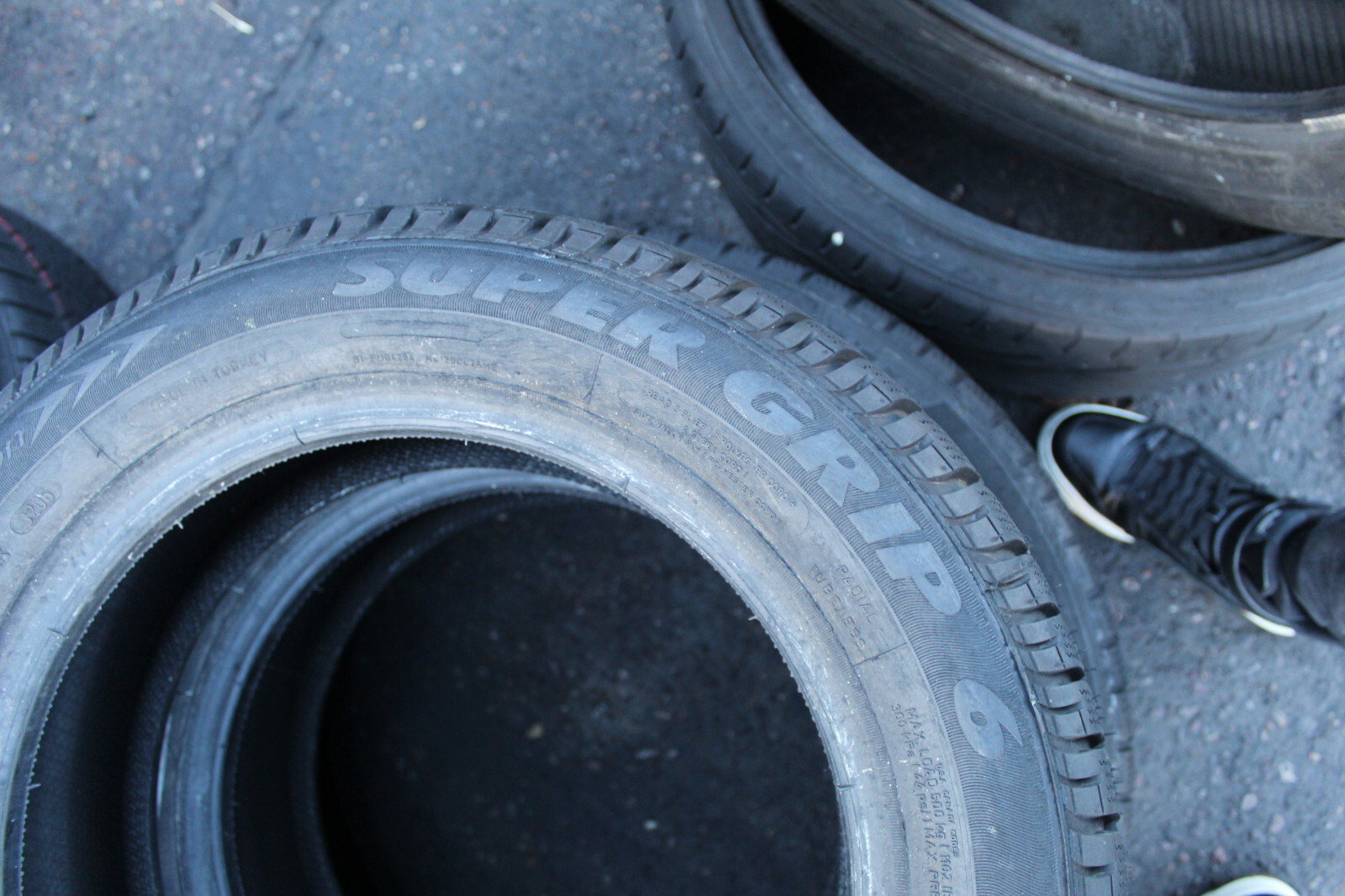 New 185 60 15 Esa+Tecar, Super Grip 6, 84T, x2 A Pair (F1_tyres) FOD L2024