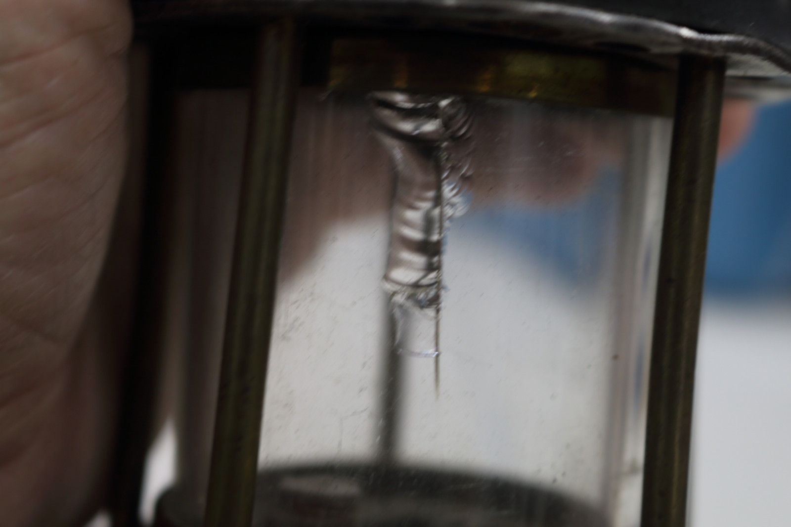 Antique Koehler No.20 Carbide Miners Saftety Lamp