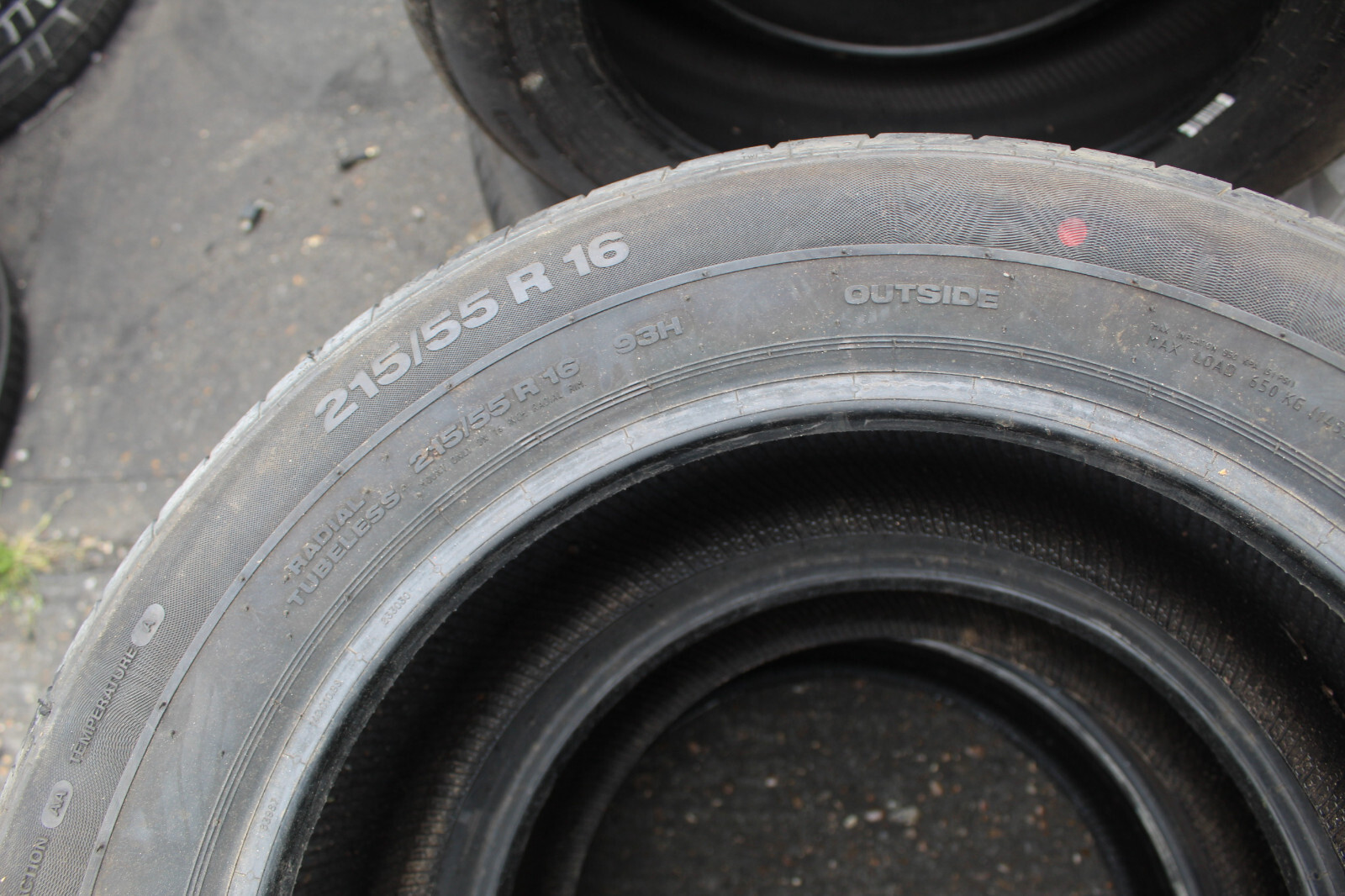 New 215 55 16 Continental, C Premium Contact 2, 93H, x2 A Pair (F1_tyres) L3519
