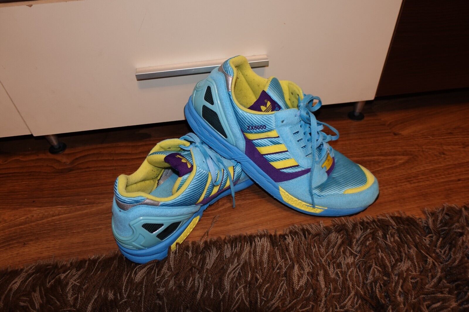 ADIDAS ZX 8000 AQUA 2009 UK 13, US 13.5, EU 48.5 VERY GOOD CONDITION ADIDAS ZX 8000 AQUA 2009 UK 13, US 13.5, EU 48.5 VERY GOOD CONDITION