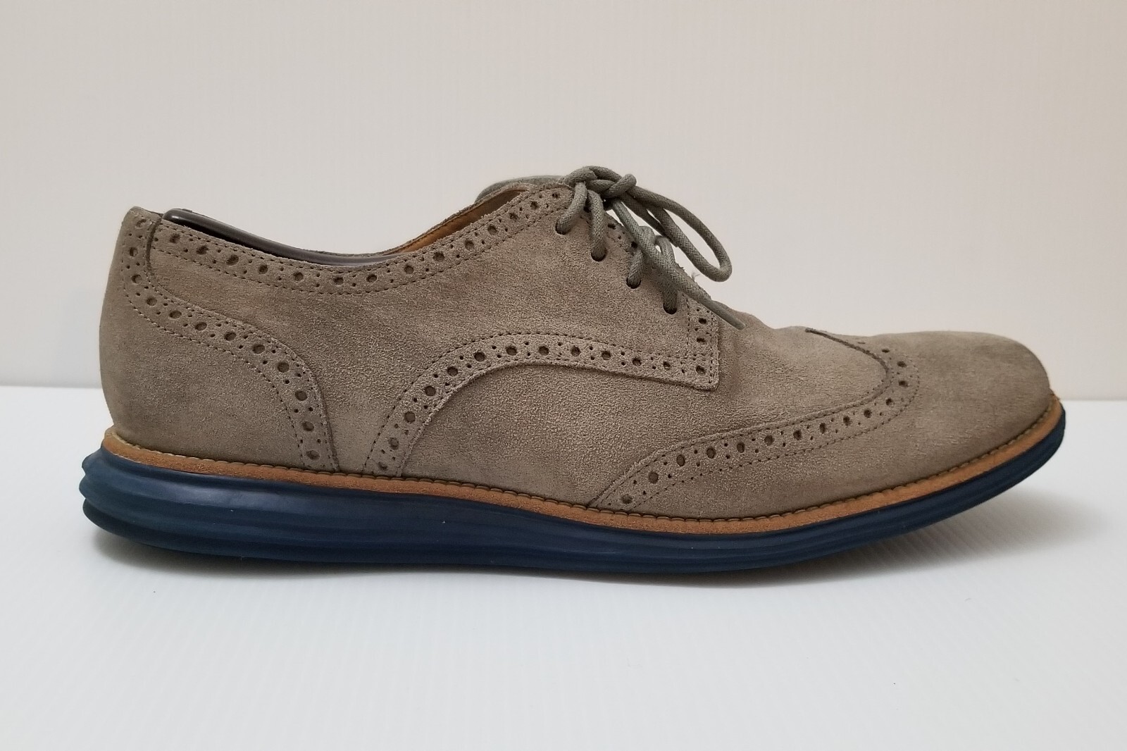 Cole Haan Lunargrand Wingtip Oxford Shoes US Men's Size 12 M
