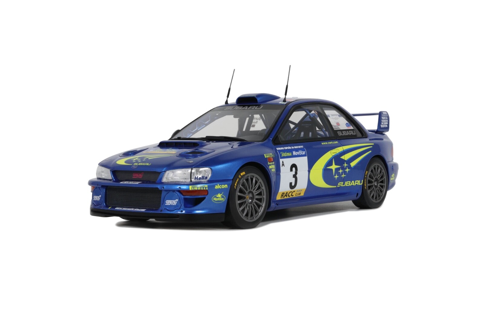 Subaru Impreza WRC　1999年　EPラジコンカー Subaru Impreza WRC 1999 Tamiya 24218