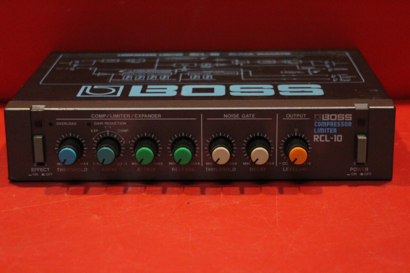BOSS RCL-10、MICRO RACK SERIES BOSS RCL-10 Compressor Limiter Micro Rack Guitar Effects
