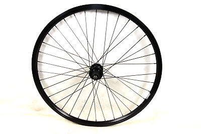 700c 622 x 19 REAR WHEEL 8 9 CASSETTE DISC HUB TREKKING BIKE BLACK DUAL WALL RIM