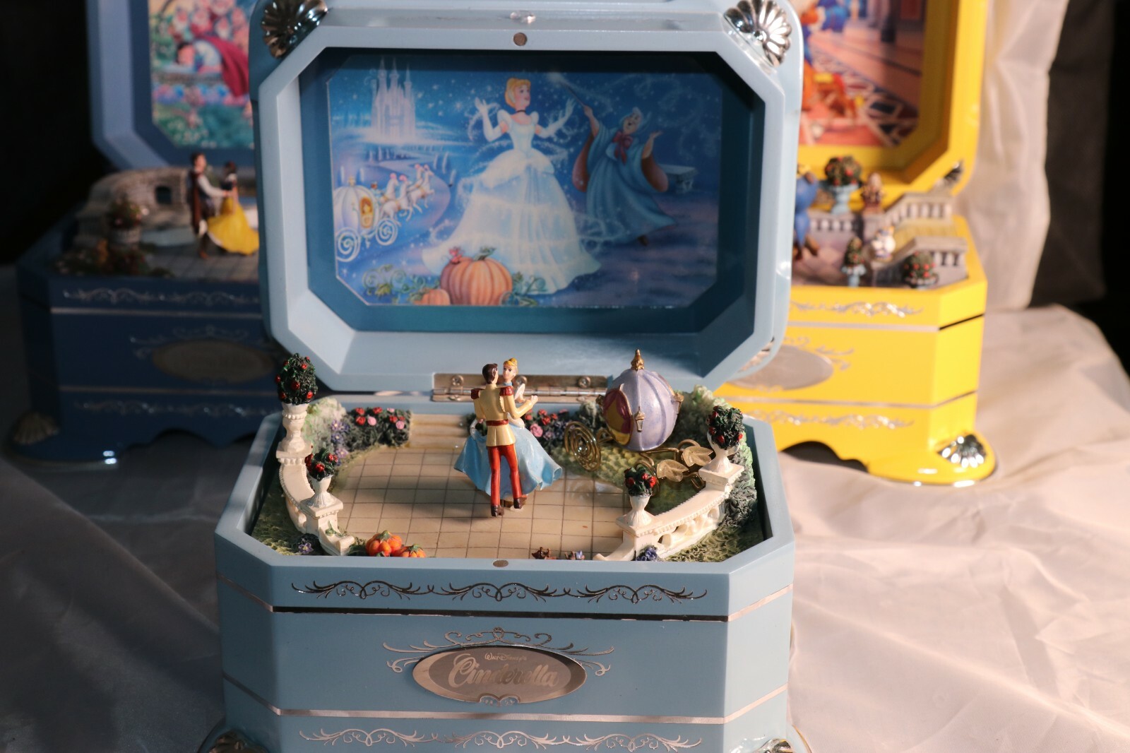 Disney Cinderella's Dance Ever After Music Box Collection Disney Cinderella's Dance Ever After Music Box Collection