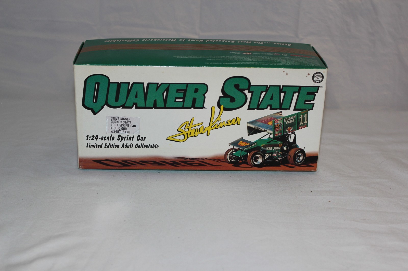 #11 STEVE KINSER Quaker State 1:24 1997 Sprint Car Diecast 1/6000