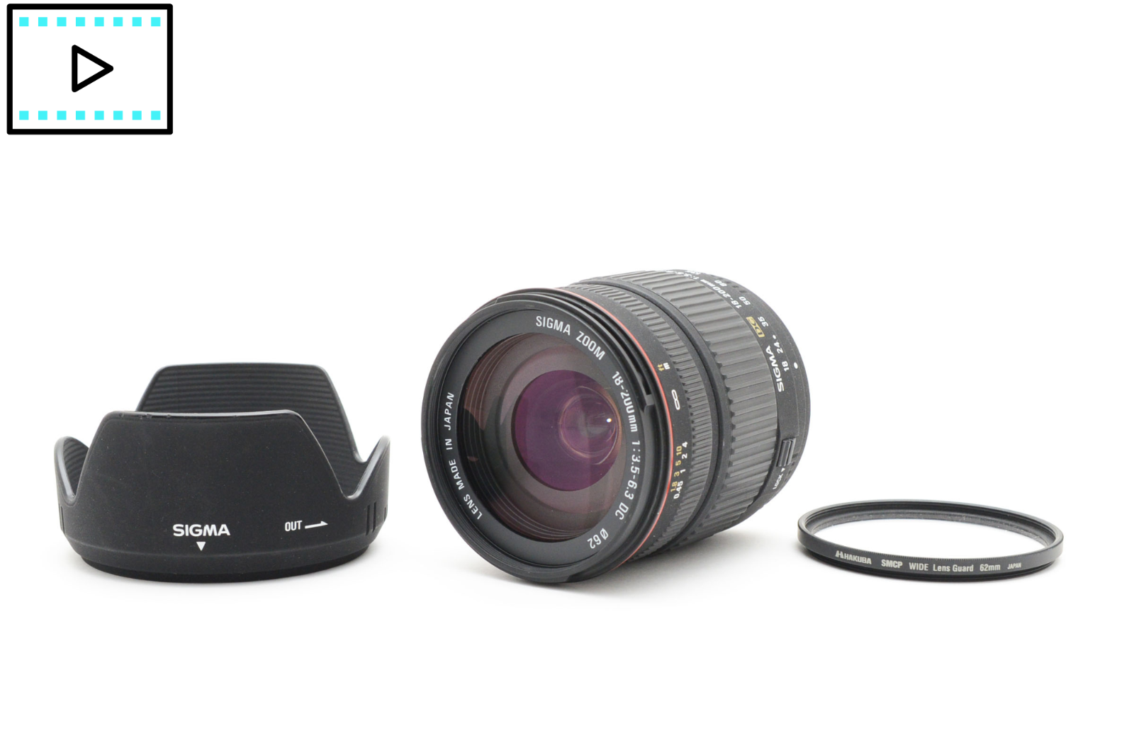 Sigma 18-200mm F3.5-6.3 DC Zoom AF Lens For Pentax K Mount