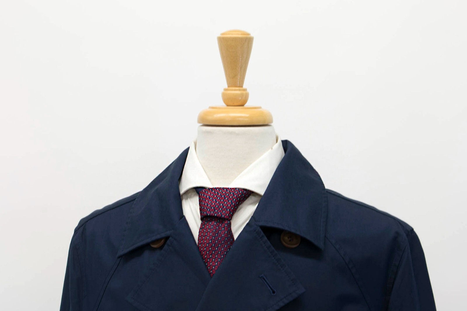 Pre-owned Brunello Cucinelli Nwt$4295  Men Db Trench Coat W/belt+logo Engraved Buttons A248 In Blue