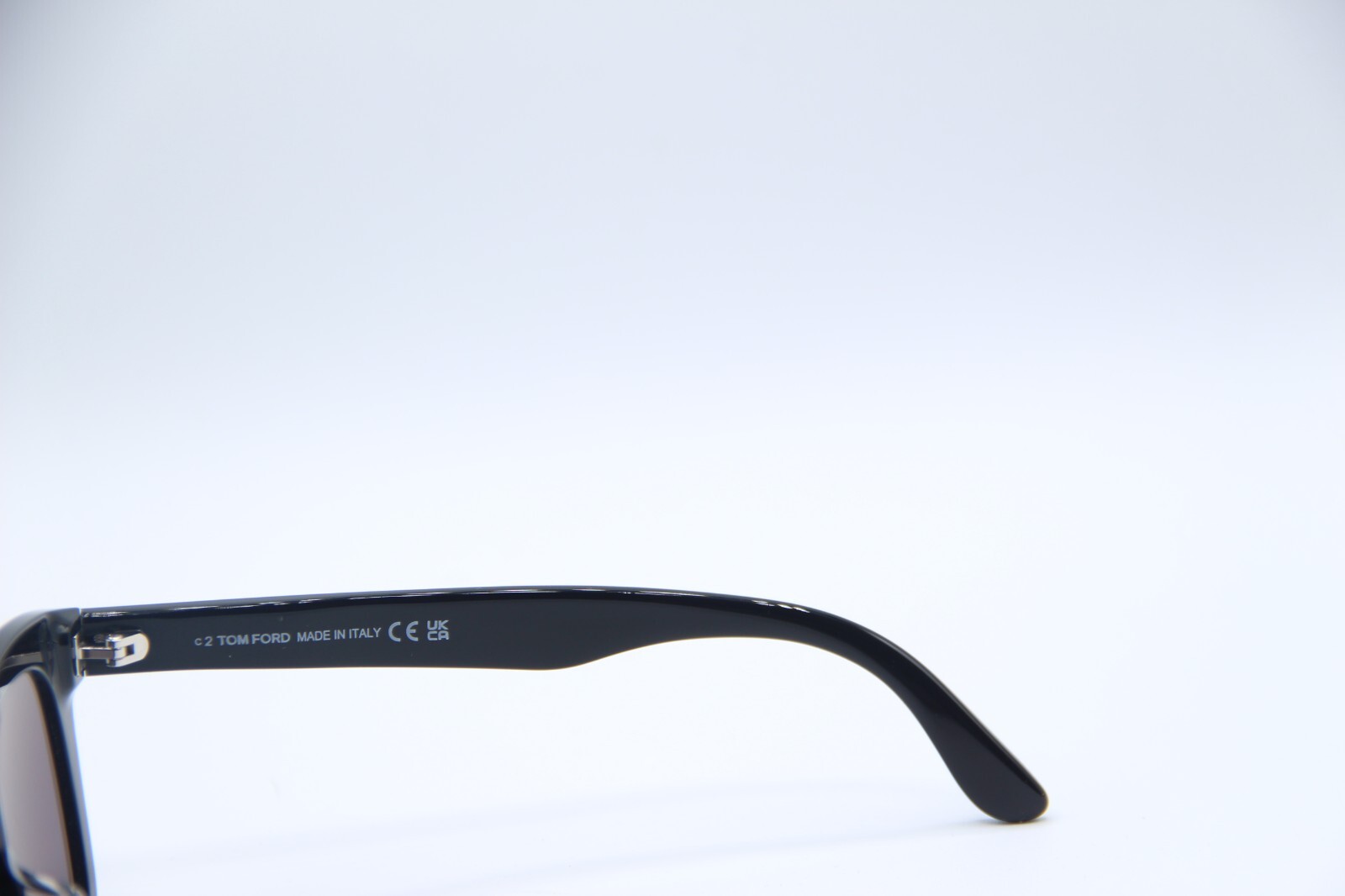 Pre-owned Tom Ford Tf 751-f-n Dax 01a Black Authentic Sunglasses W/case 53-22 In Blue