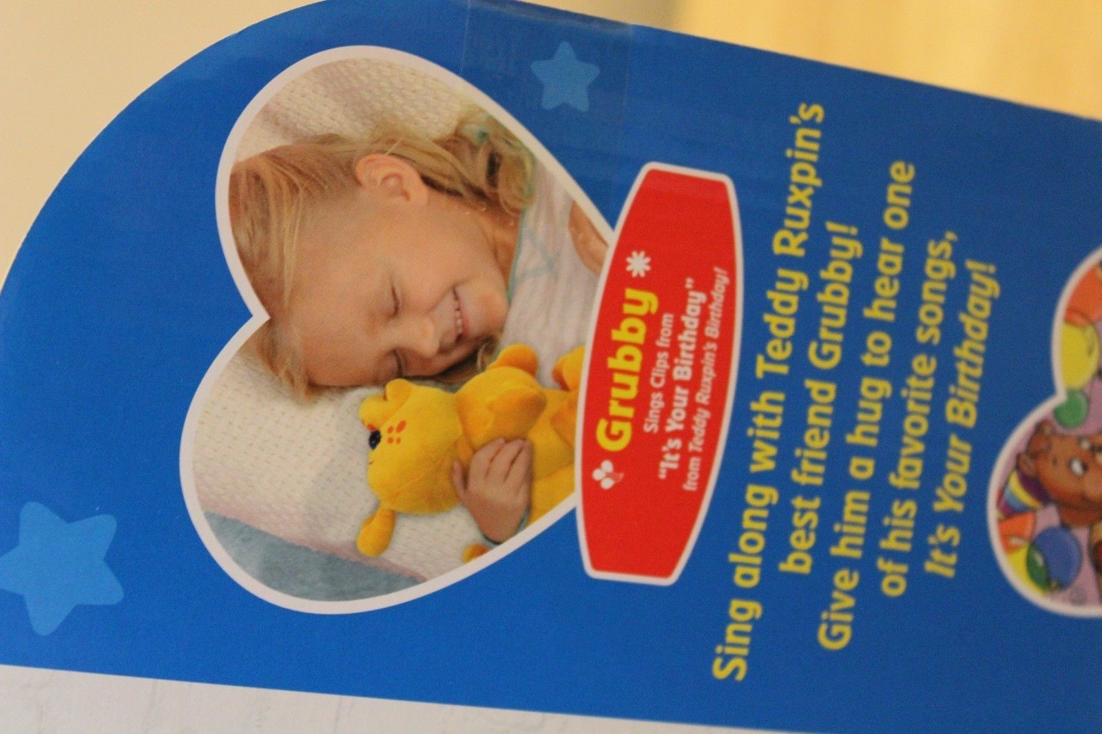 NEW Teddy Ruxpin Gruby Hug 'N Sing - Sings clips from 