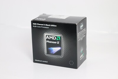 Retro In Box AMD Phenom II Black X4 965 Quad Core Processor HDZ965FBGMBOX Cooler