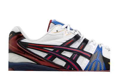 Pre-owned Asics Gel Kayano Legacy 'white Blue Red' 1203a325-100 Men's Shoes In White/black