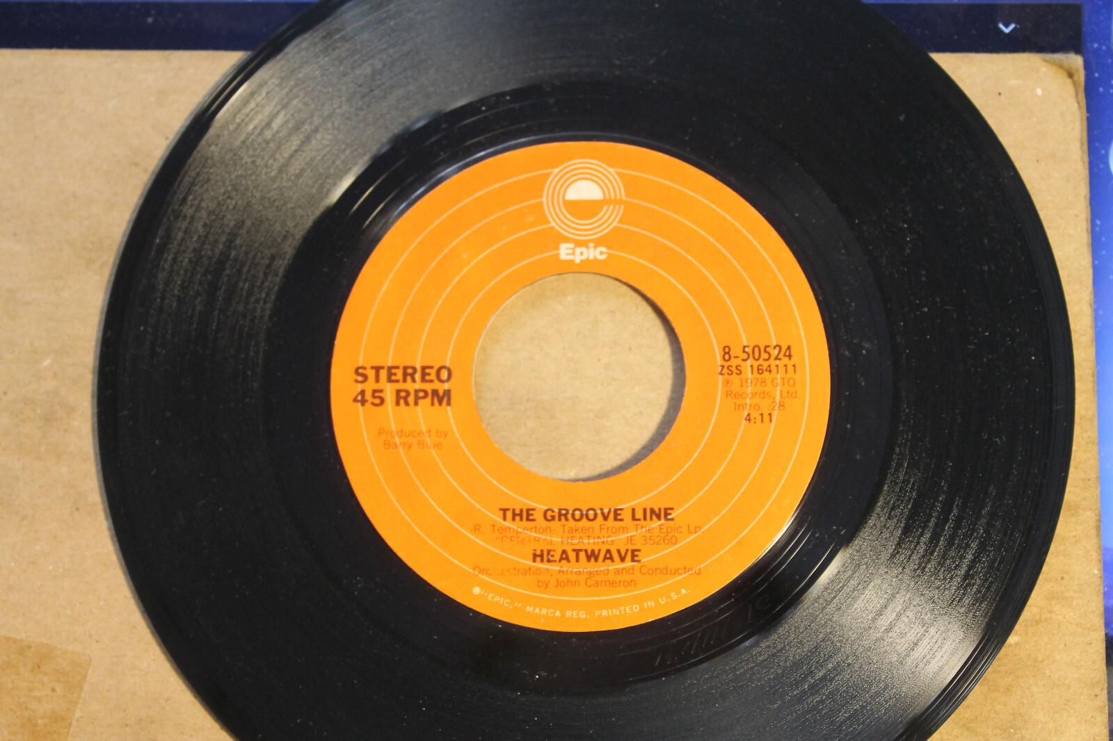 HEATWAVE---THE GROOVE LINE (1978 TOP SONG) | eBay
