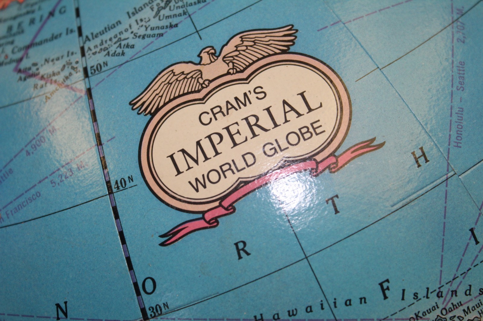 VTG Crams IMPERIAL WORLD GLOBE 12