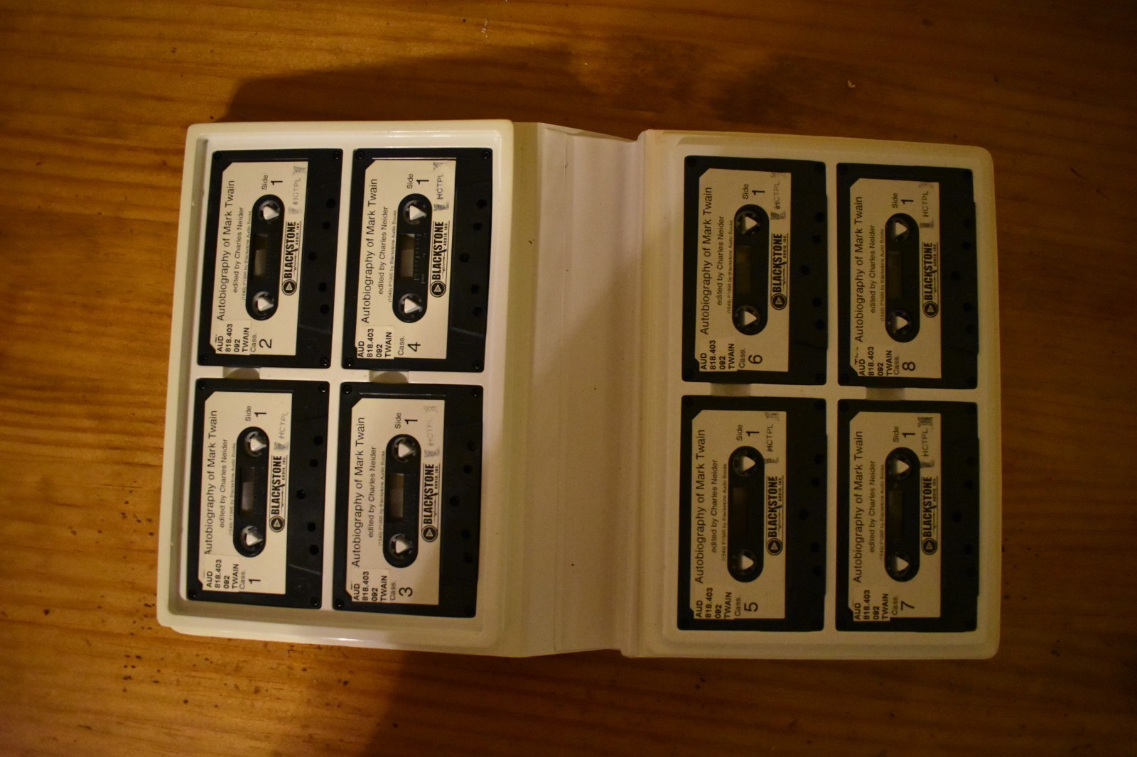 The Autobiography of Mark Twain - Unabridged - Blackstone Audiobooks Cassette