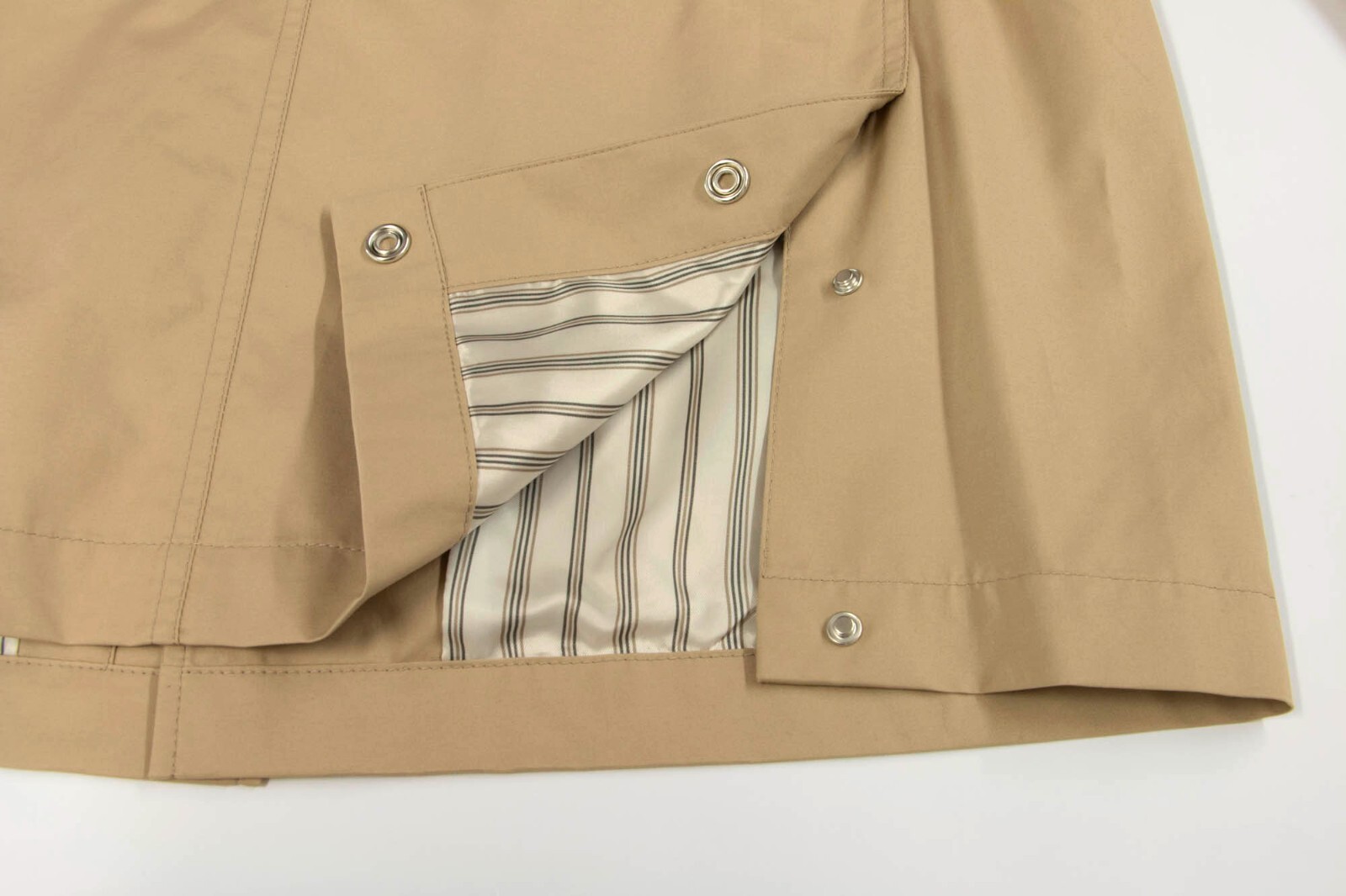 Pre-owned Brunello Cucinelli Nwt$3995  Men's Utility Jacket W/logo Engraved Hardware A248 In Beige