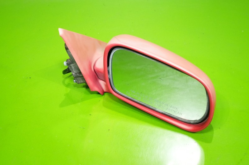 92-96 Prelude OEM passenger right power door side mirror red