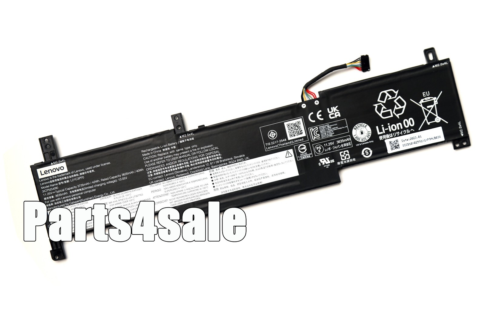 Lenovo Li-ion バッテリー L17C4P71 5080mAh Lenovo Li-ion バッテリー L17C4P71 5080mAh