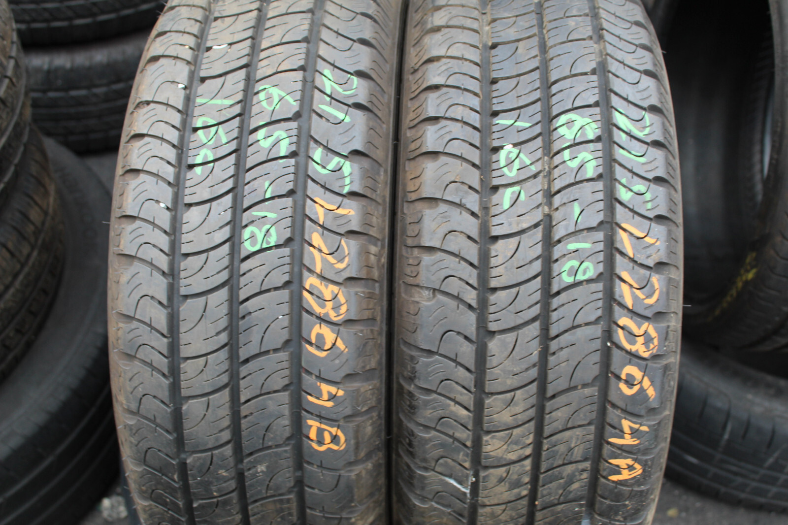 215 65 16C Goodyear, Marathon Cargo, 106/104T x2 A Pair 7.7mm (F1_tyres) L2864