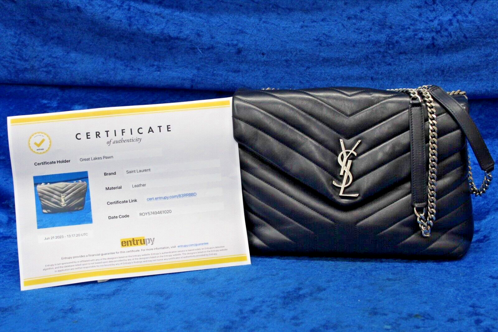 【Saint Laurent】YSL BO S NEW LOULOU◆801437AAEAX LOULOU small in MATELASSÉ lambskin | Saint Laurent | YSL LU