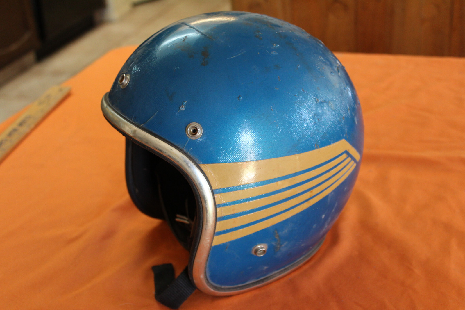 アーサーフルマー af20 Sシェル 60s ARTHUR FULMER AF20 BLUE ダブルストラップ 目深加工済み