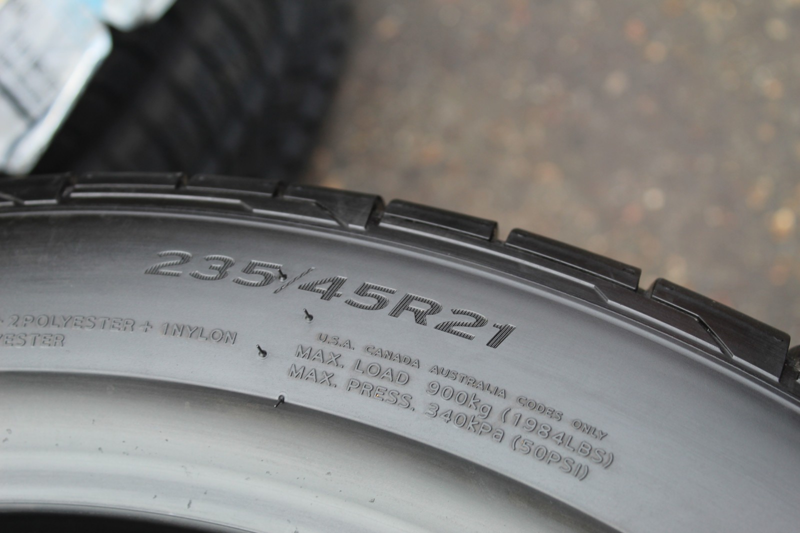 235 45 21 Hankook, Ventus S1, XL, EV, 104T, x1 Single 6.2mm (F1_tyres) FO L3888