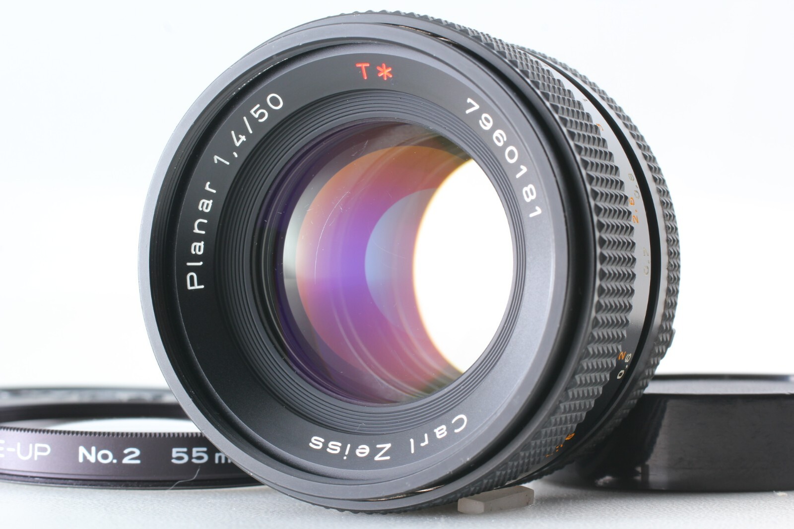 MMJ [Near Mint w/Filter] Contax Carl Zeiss Planar 50mm f/1.4