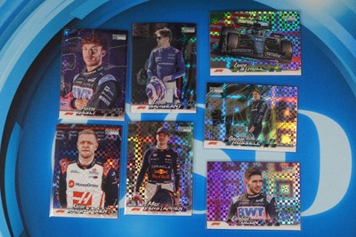 2024 Topps Paddock Pass - X-Fractors Parallel 7 Card Lot - SEE PIC
