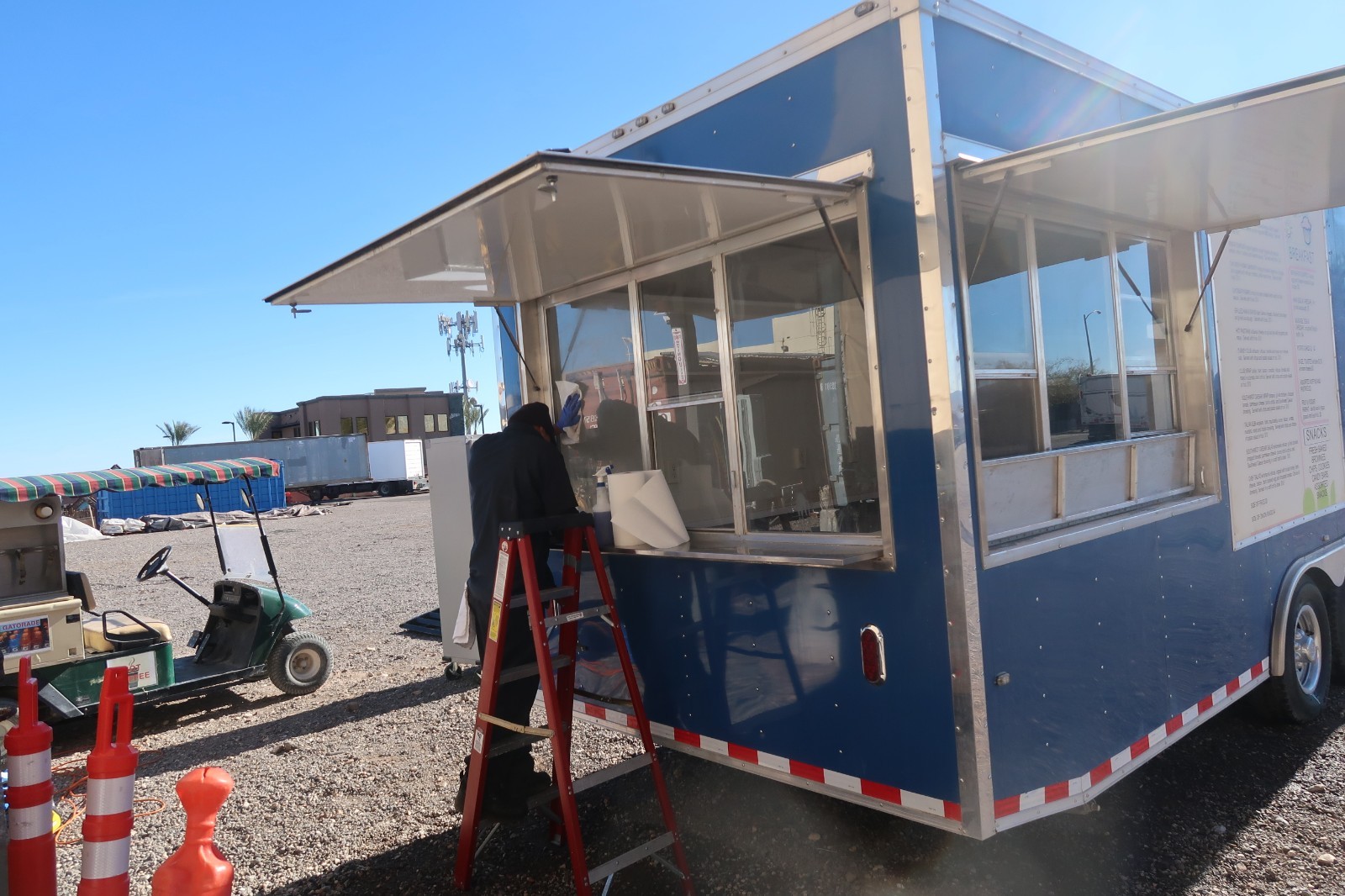 Mobile Food Trailer Mobile Kitchen Concession Trailer