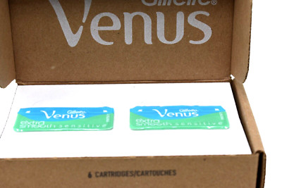 Gillette Venus Extra Smooth  Refill 5-Blade  6 Cartridges NEW