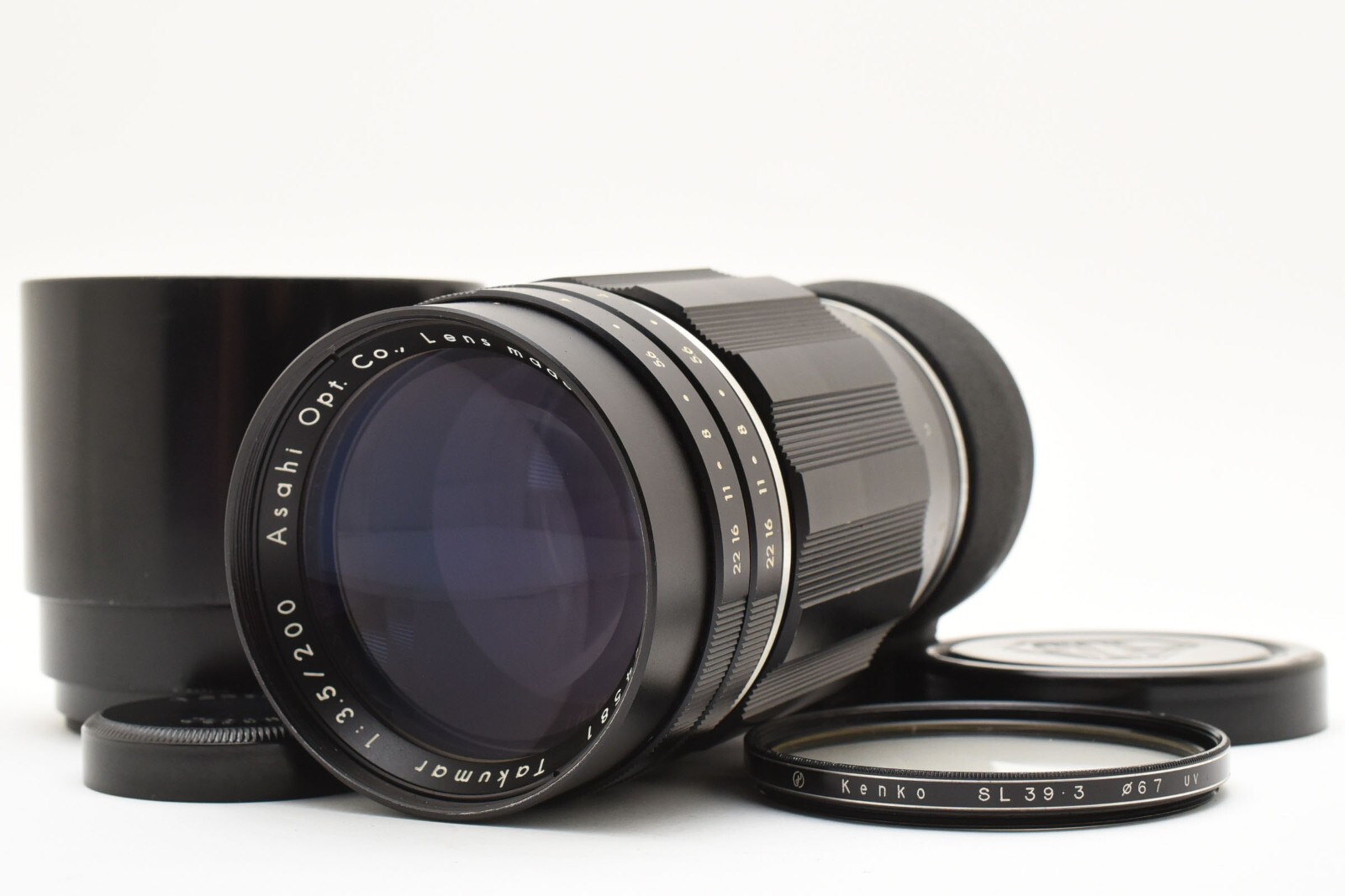 TAKUMAR 200mm f3.5 m42マウント Asahi Pentax Takumar 200mm f3.5 Lens M42 Mount From JAPAN
