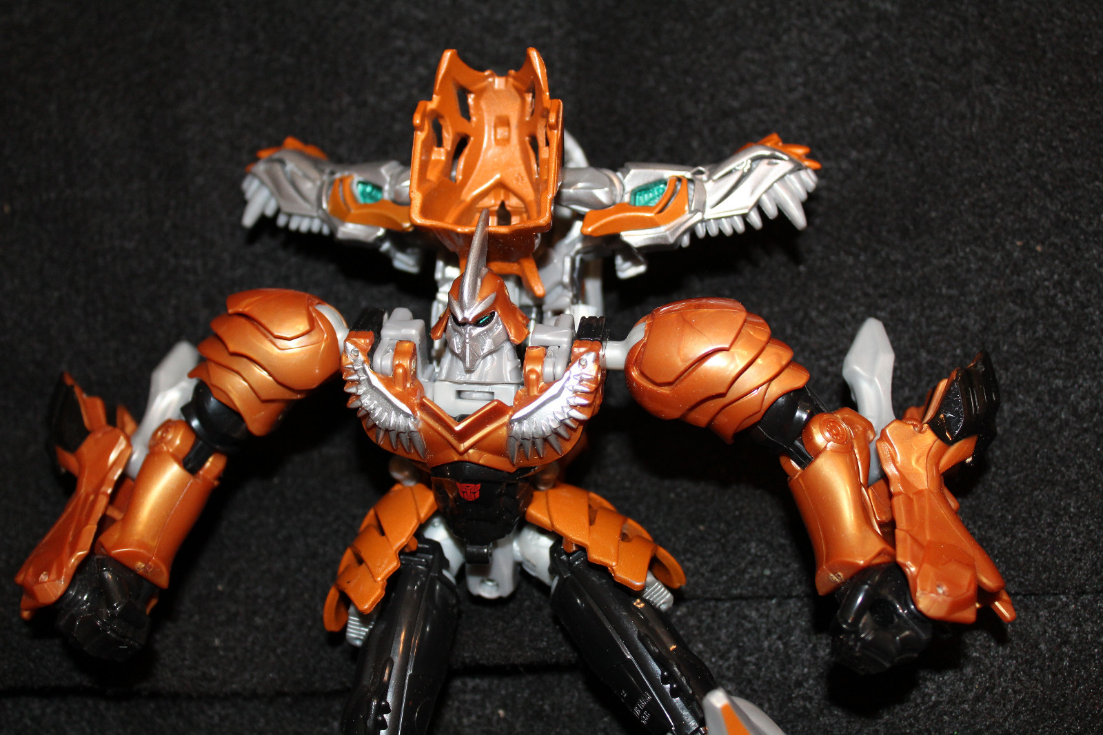 Transformers Hound Dinobot Brown Silver Action Figure Toy