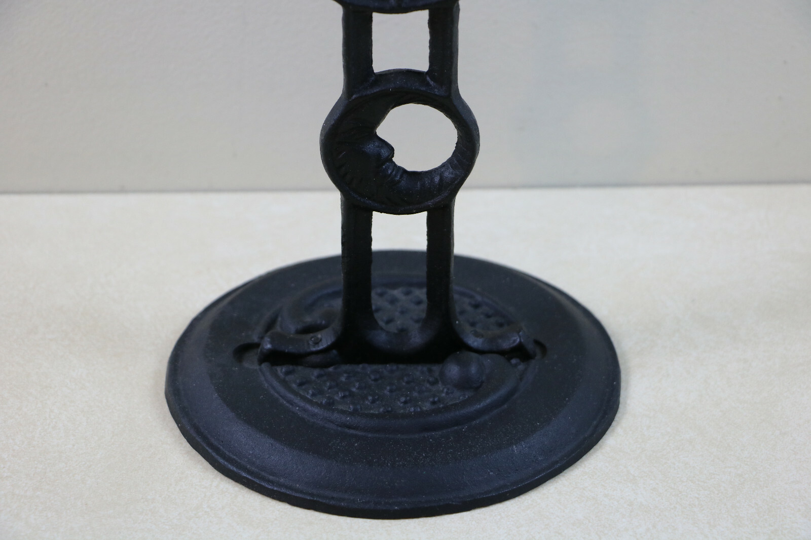 Vintage Cast Iron Chicken Rooster Weathervane Tabletop 23