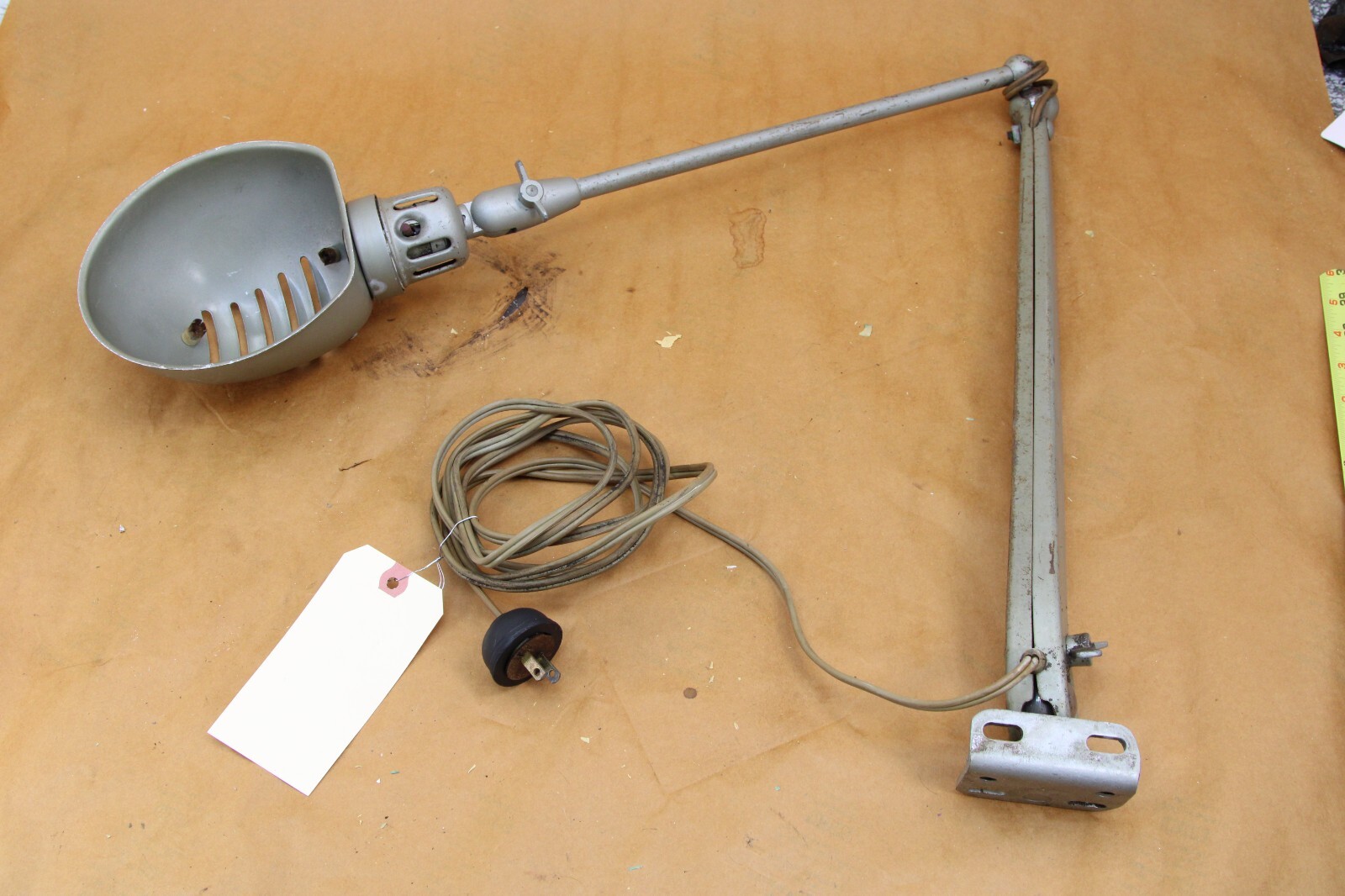 Vintage Articulating Industrial Machine Light LampのeBay公認海外通販｜セカイモン