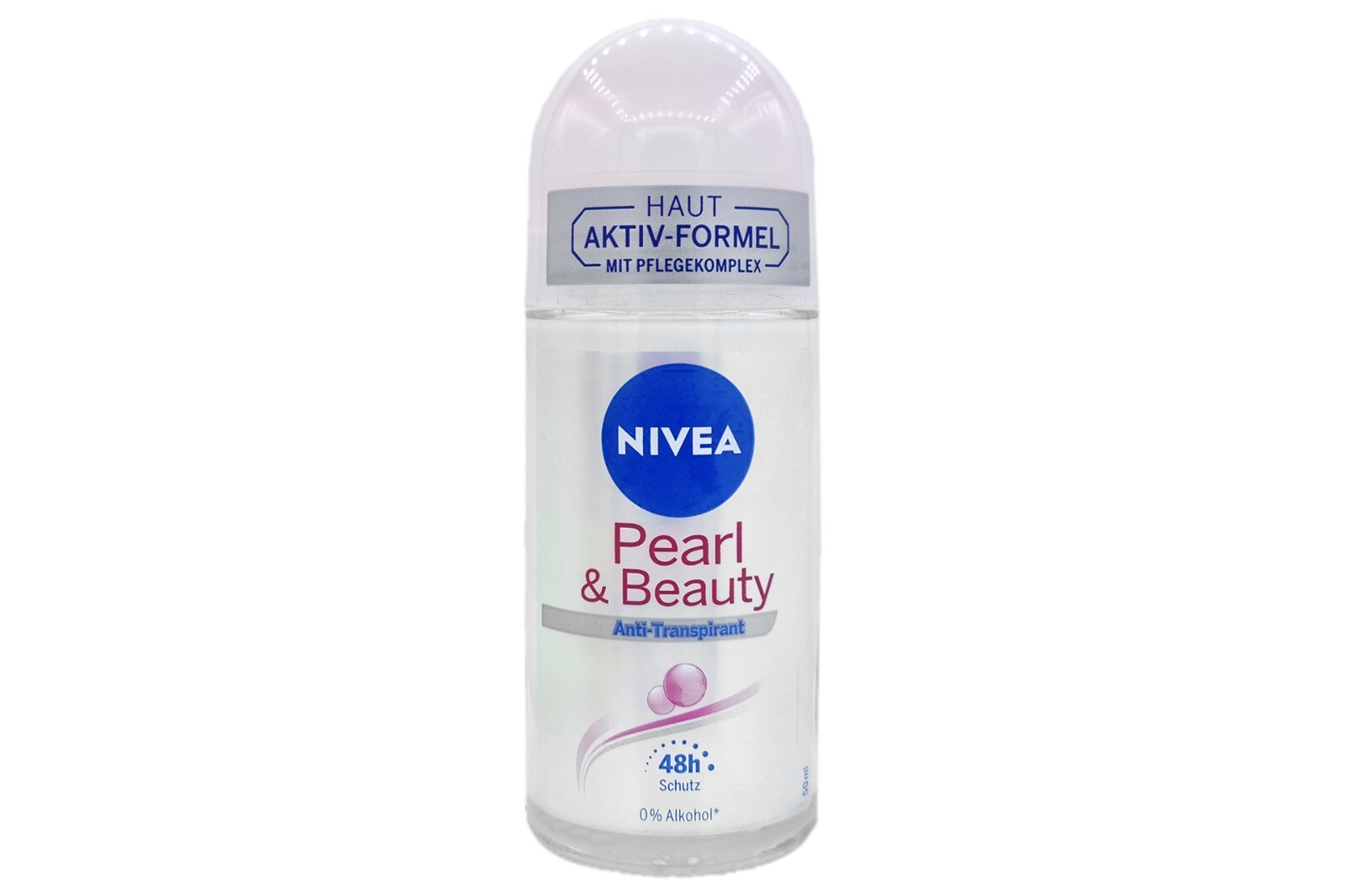 3 x 50ml Nivea Pearl & Beauty roll-on deodorant
